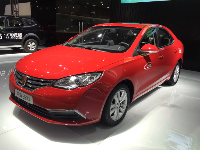 上汽集团11月销量增30% 荣威360成为增速最快的全新A级车